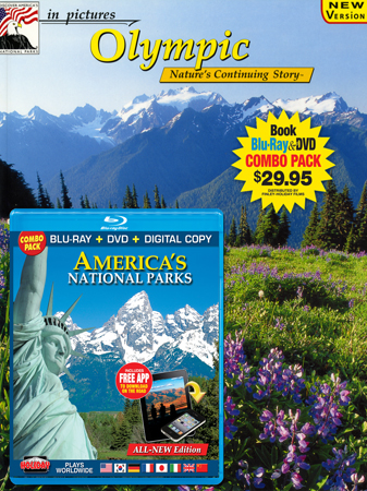 Olympic IP Book/ America's National Parks Blu-ray Combo